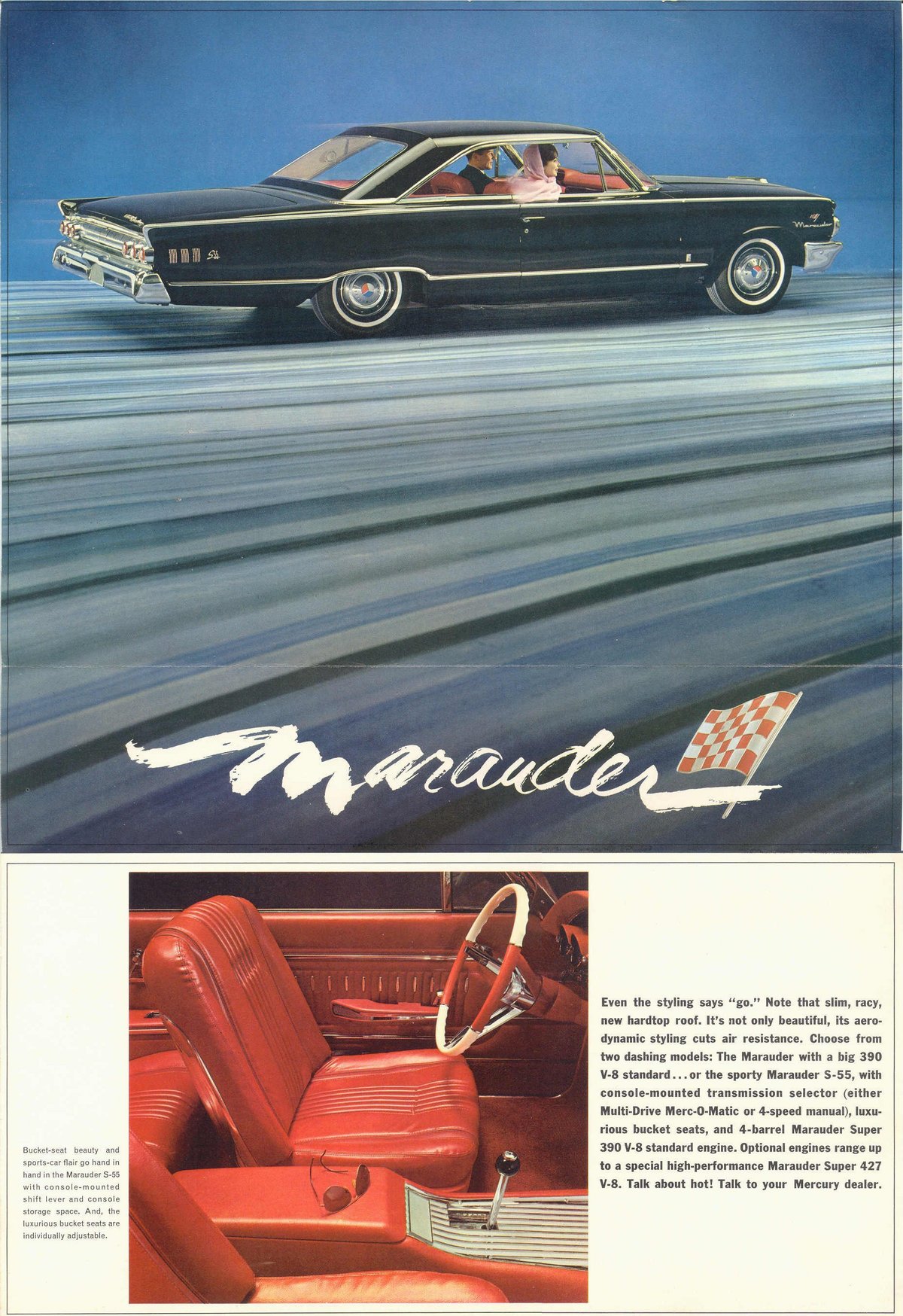 1963 Mercury Marauder Foldout Page 1